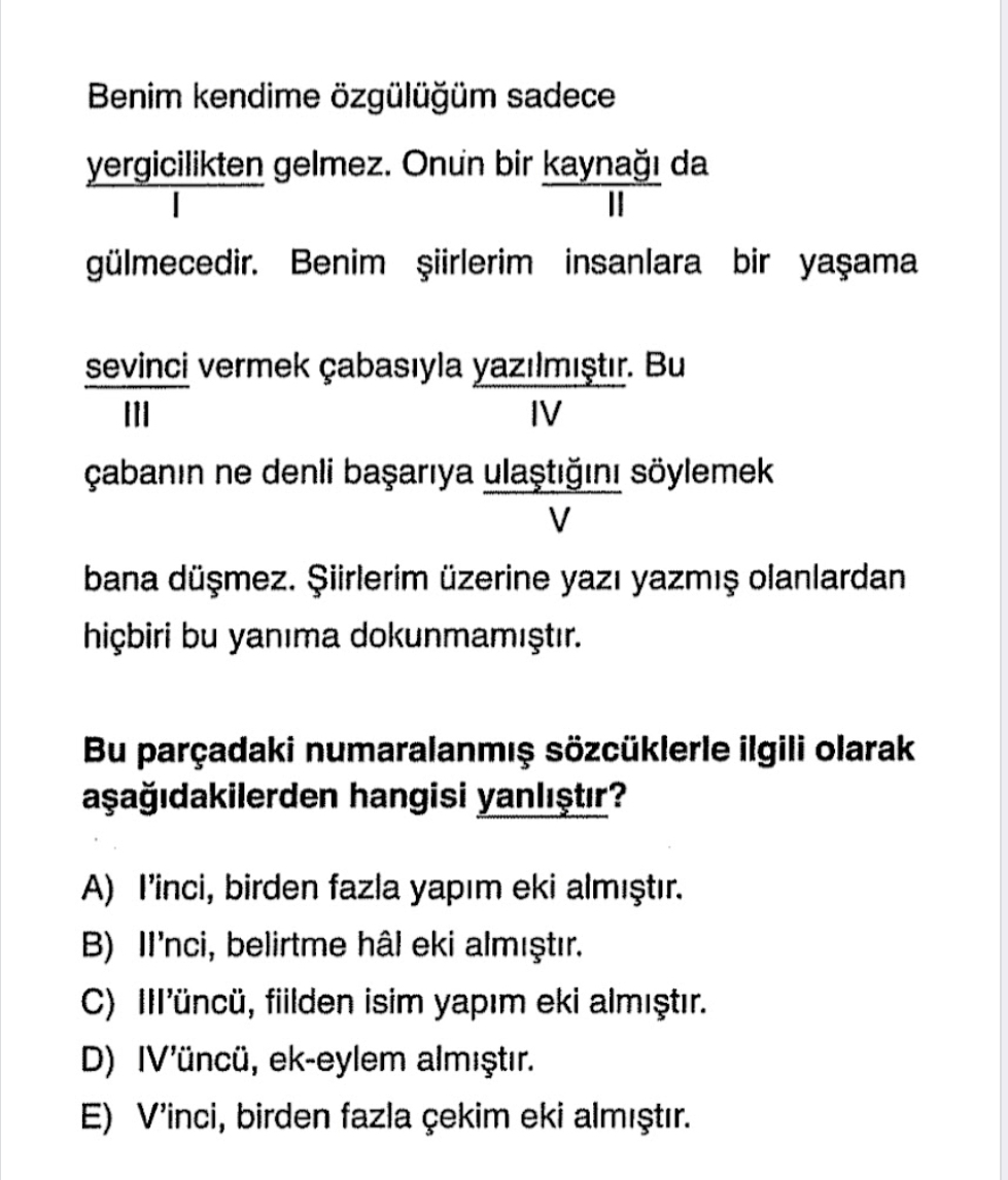 Soru Görseli